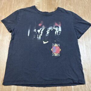 Duran Duran Women’s Black Short Sleeve Crew Neck T-Shirt Size Large